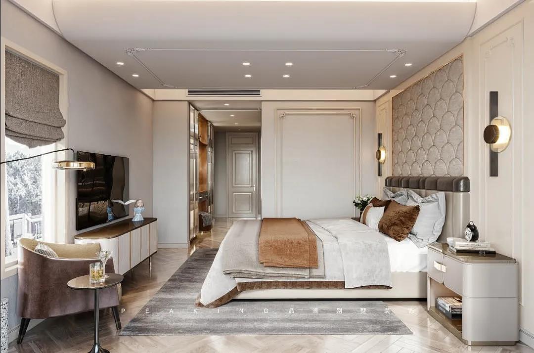 常州别墅装修  500平米法式风格案例赏析