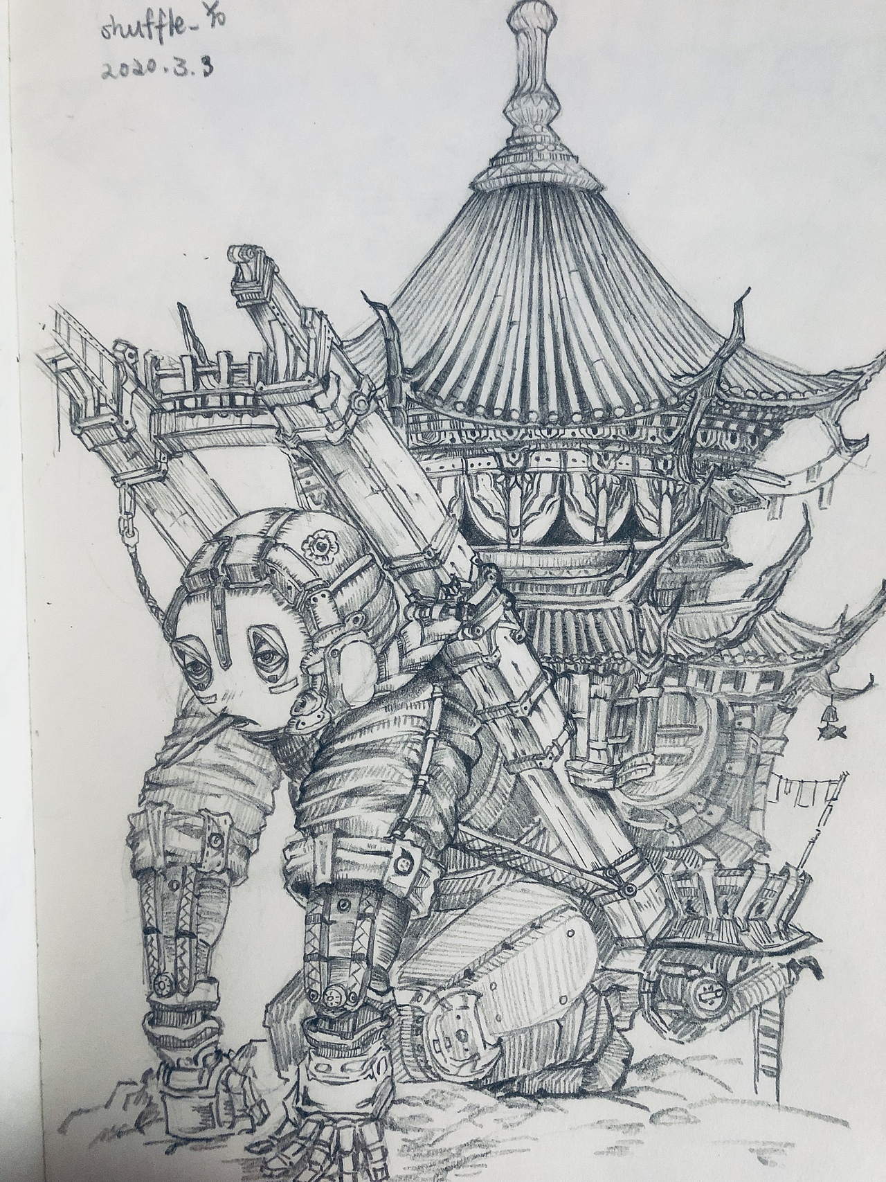 临摹练习3（图ZMjExNTc5Mzky） - 创作习作 - 站酷设计师Shuffle_Yo原创素材 - 站酷ZCOOL