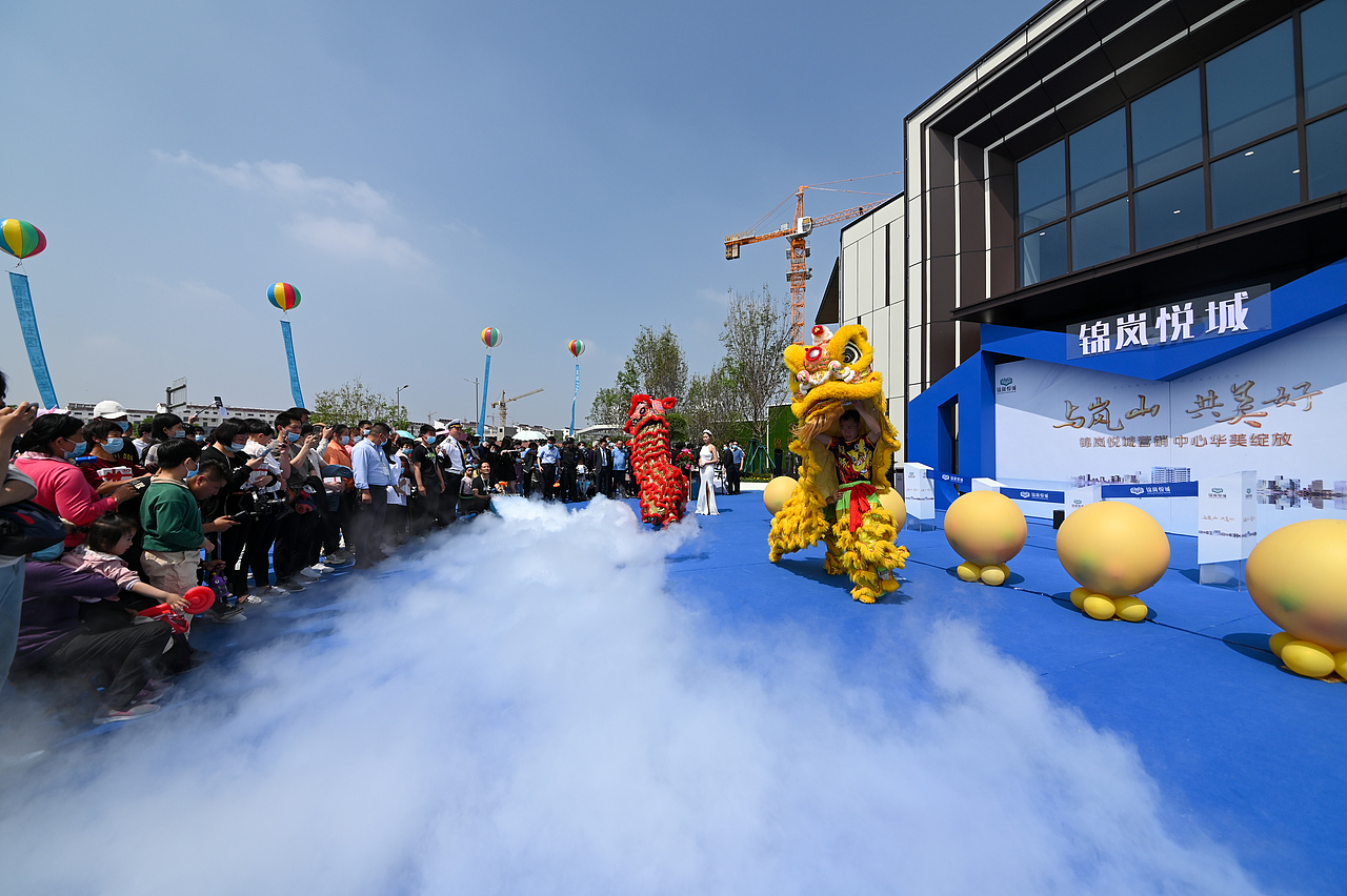 营销中心开放活动效果图及执行（锦岚悦城）（图ZMjA1NTc1MjQ0） - 场景 - 站酷设计师放狼的小羊原创素材 - 站酷ZCOOL