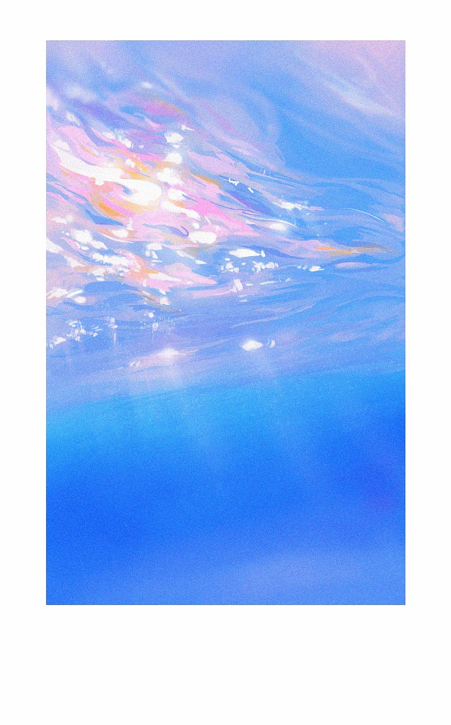 海水|插画|创作习作|白日梦想家和猫_原创作品-站酷zcool