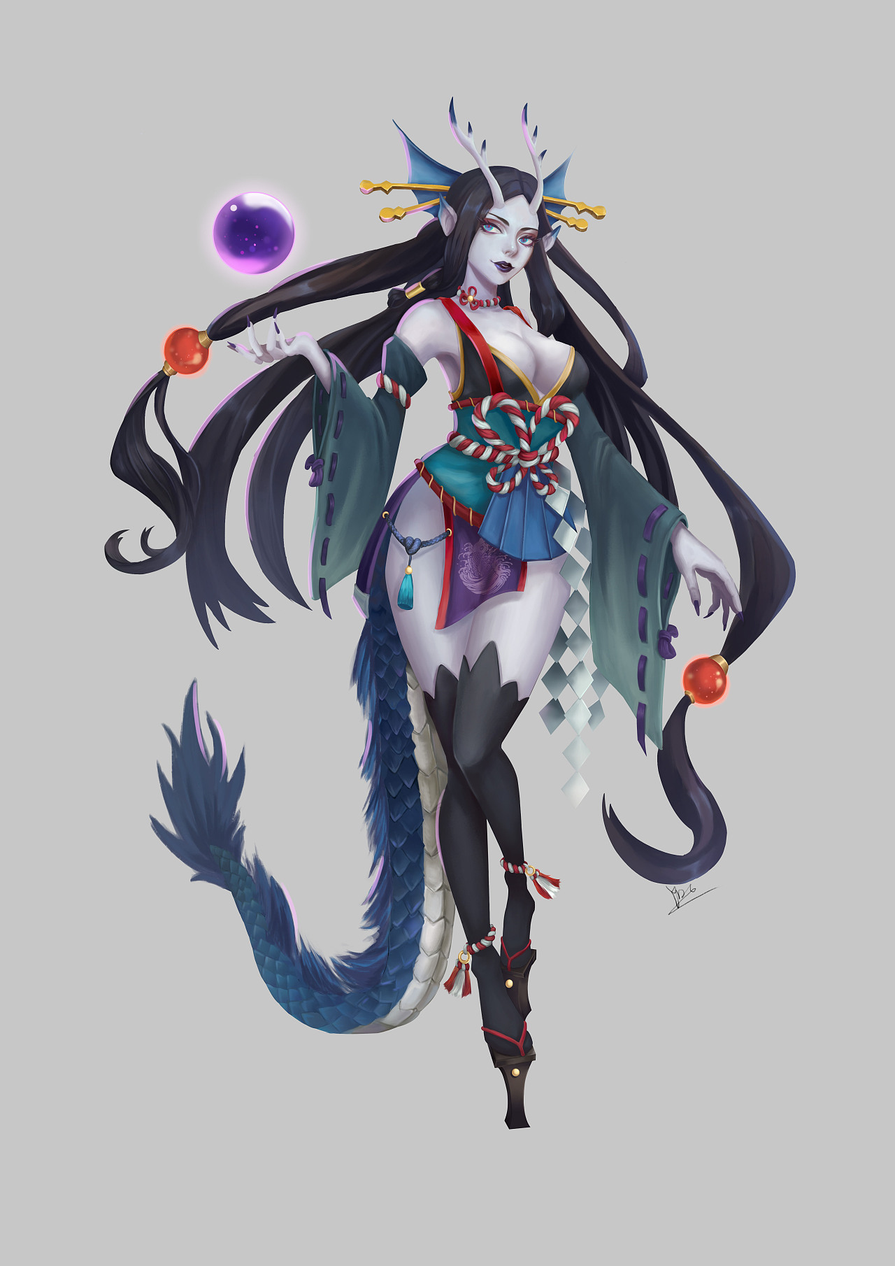 一些原画|插画|游戏原画|兔子将军 - 原创作品 - 站酷 (zcool)