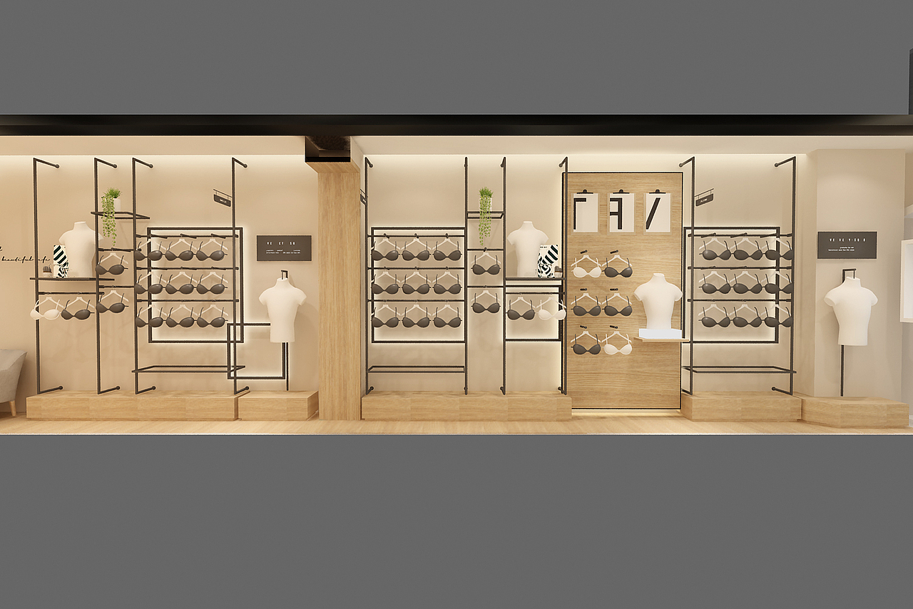 内衣店铺（图ZMTA4Mzg0MjU2） - 家装设计 - 站酷设计师CCY设计原创素材 - 站酷ZCOOL