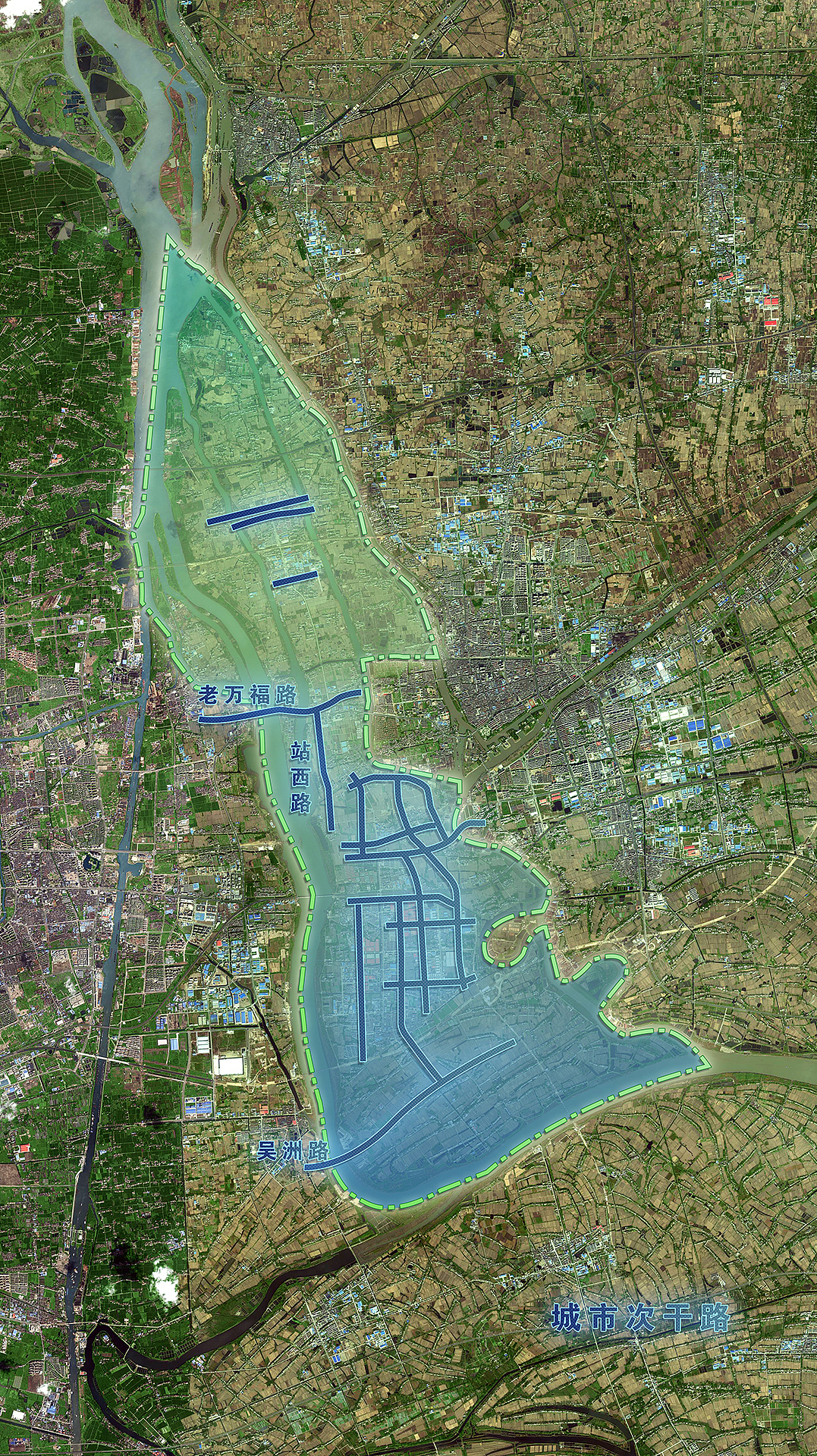 城市规划图展示设计