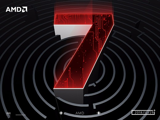 AMD-如&quot;7&quot;而至-创意长图海报