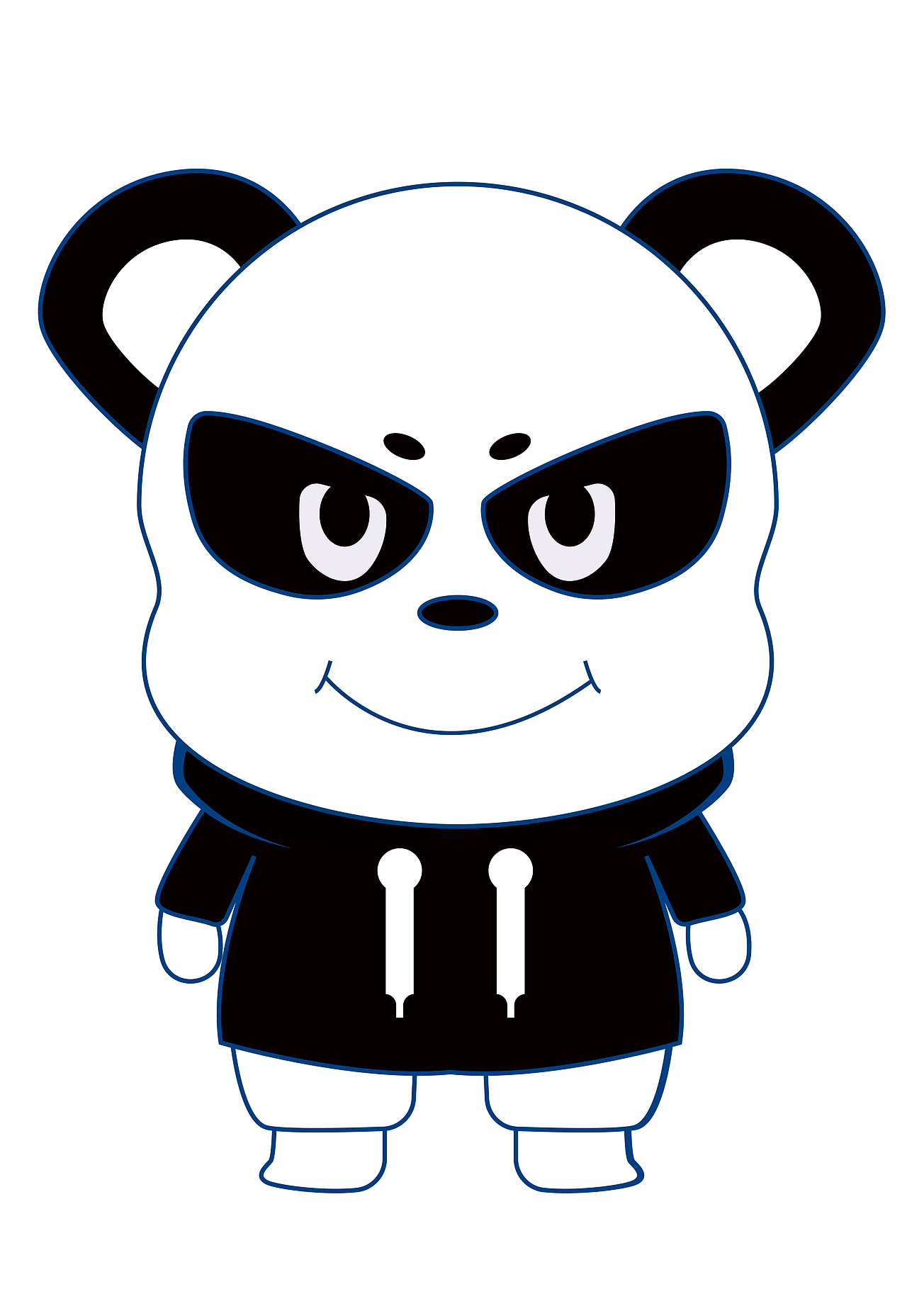 原创作品平面ip形象ip熊猫吉祥物企业吉祥物个人ip形象网络ip形象执笔