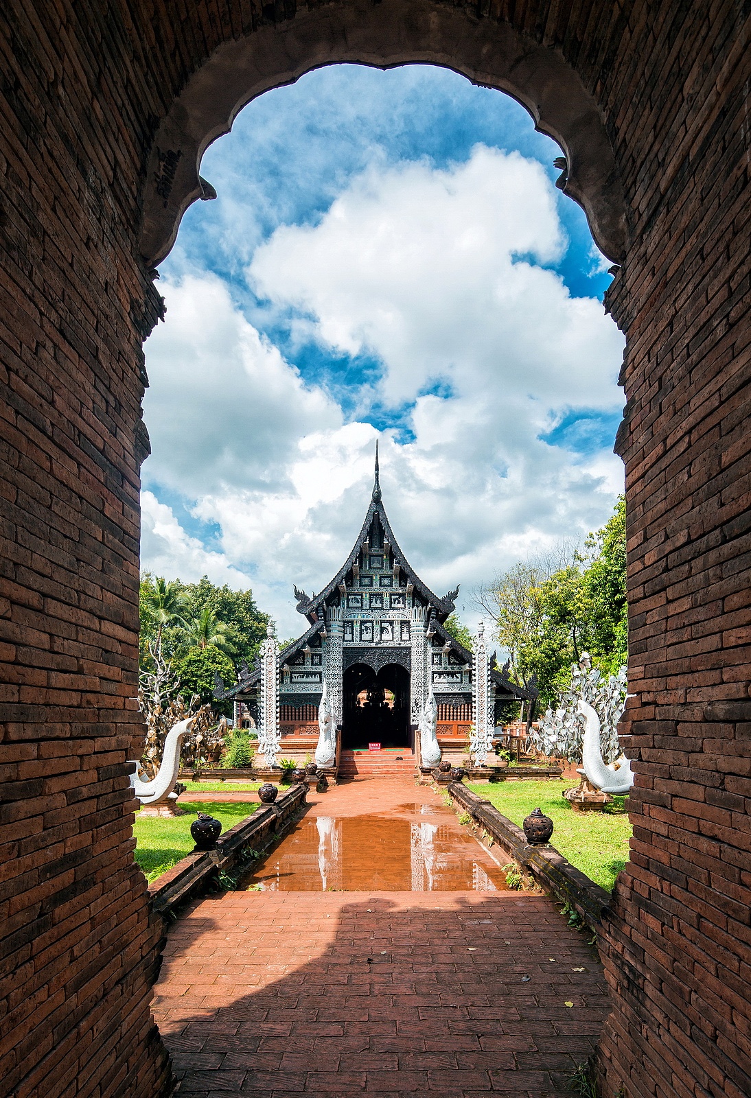 建筑摄影丨古建筑 & 泰国罗摩利寺