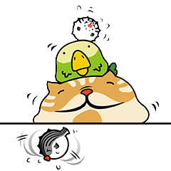 發財喵和他的朋友们表情包设计