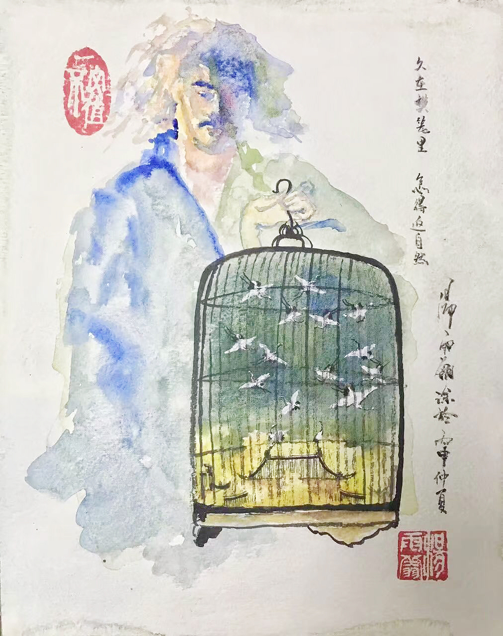 抑郁避难所（图ZMTM2OTk0OTQ4） - 创作习作 - 站酷设计师汤一白原创素材 - 站酷ZCOOL
