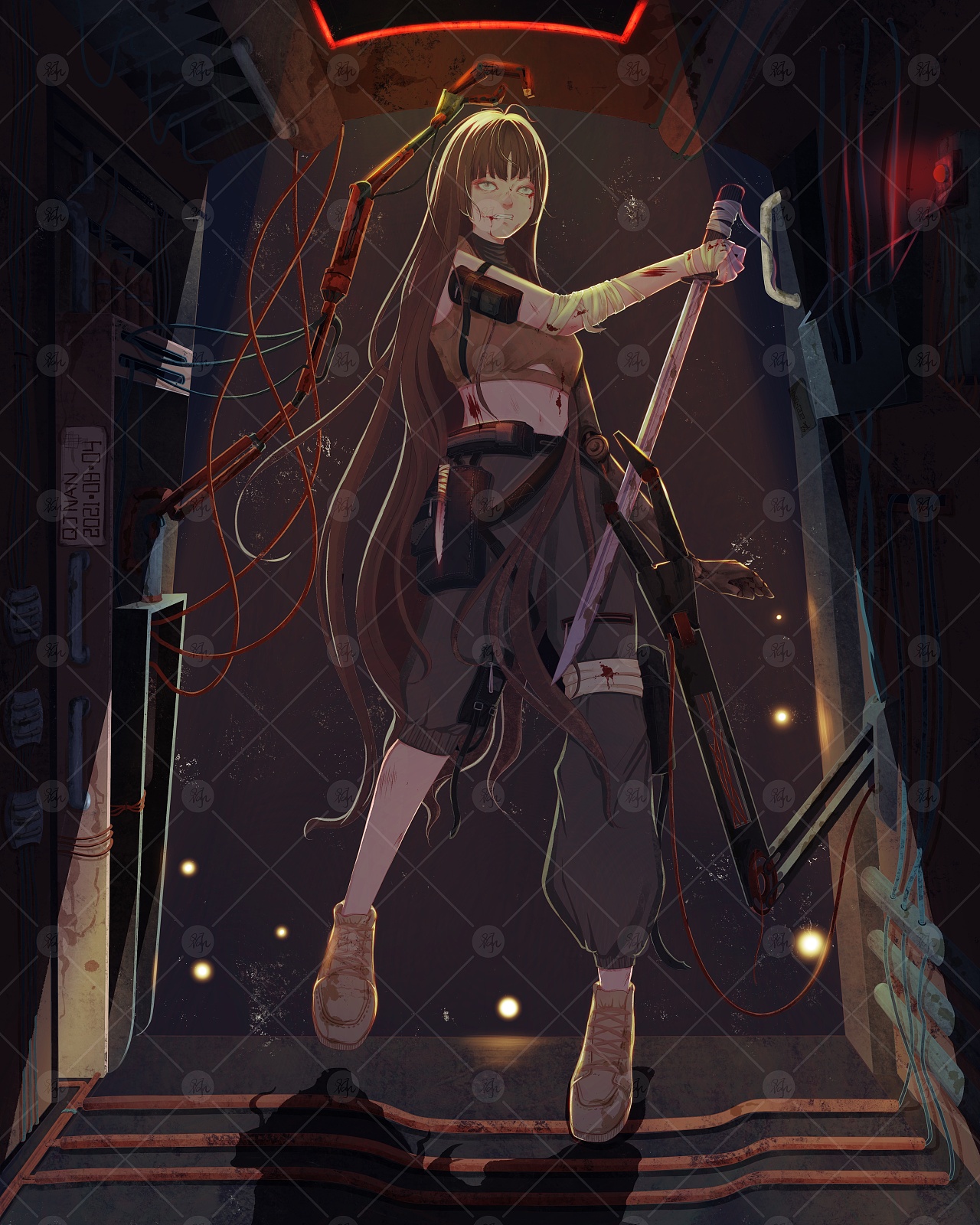 废土朋克|插画|艺术插画|鸡蛋芝士烤吐司 - 原创作品 - 站酷 (zcool)