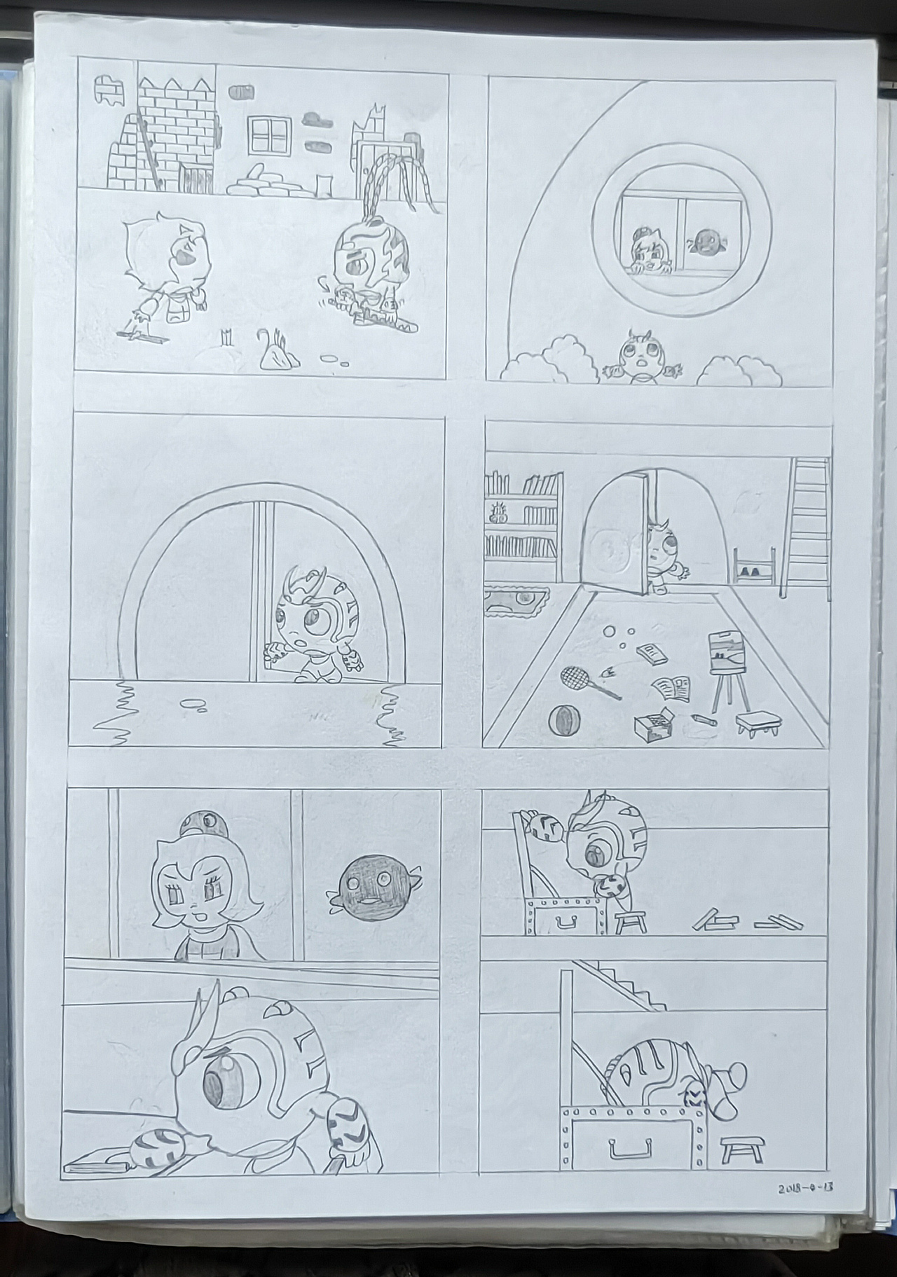 2007—2021（漫画/角色演变史）（图ZMjkyMjE5OTY4） - 短篇/格漫 - 站酷设计师怪袋原创素材 - 站酷ZCOOL