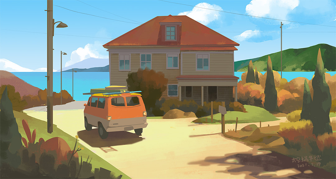 不同风格插画呈现（图ZMjQ3NTM3NTc2） - 创作习作 - 站酷设计师太空蜗牛爱画画原创素材 - 站酷ZCOOL