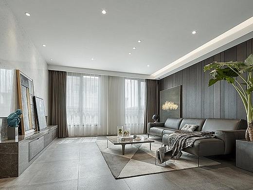 贵阳中铁阅山湖装修,现代风格装修设计效果图案例