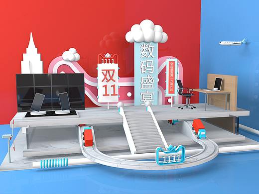 C4D（个人主页-ZMzY2ODIyMjA=） - 场景 - 站酷设计师风起云幻原创素材 - 站酷ZCOOL