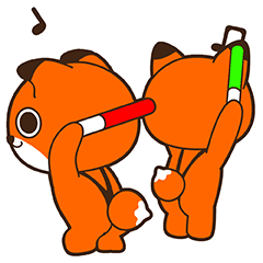 微信表情丨小狐狸亨太6 骚气加倍！（图ZMjY4NzE1NDY0） - 网络表情 - 站酷设计师江浩大叔工作室原创素材 - 站酷ZCOOL