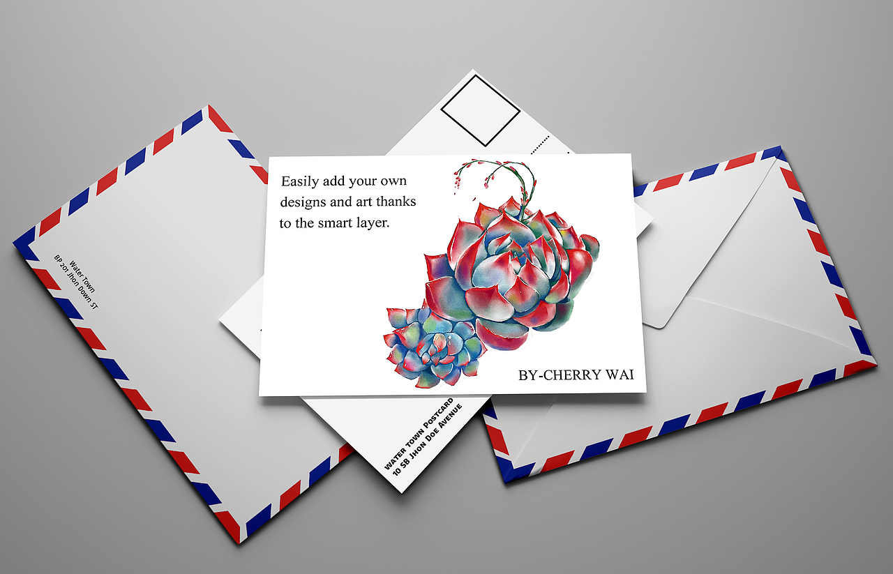 一些以前的作品放到样机里看看