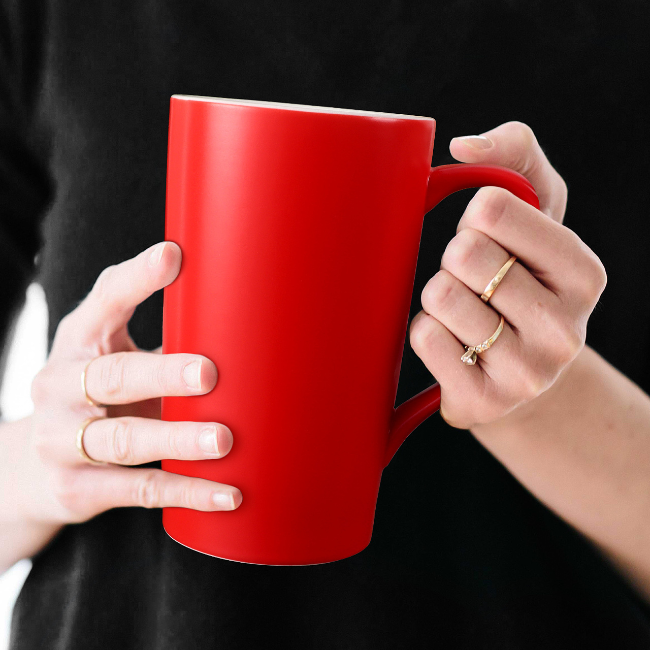 大容量马克高杯