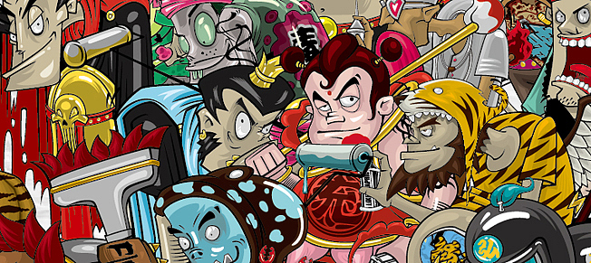 七十二地煞(图ZMjYzNTY3Njg=) - 概念设定 - 站酷设计师李凯like原创素材 - 站酷ZCOOL