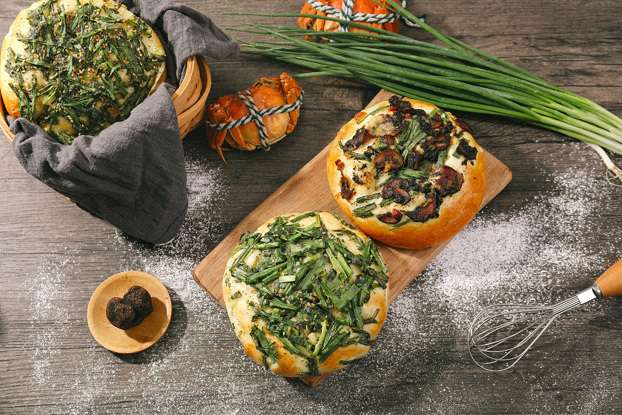 上海老味道 阿大葱油饼 & lelecha