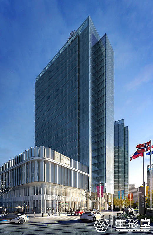 我的建筑渲染后期作品（图ZNDgzMDkyMTI=） - 建筑/空间 - 站酷设计师李一ART原创素材 - 站酷ZCOOL