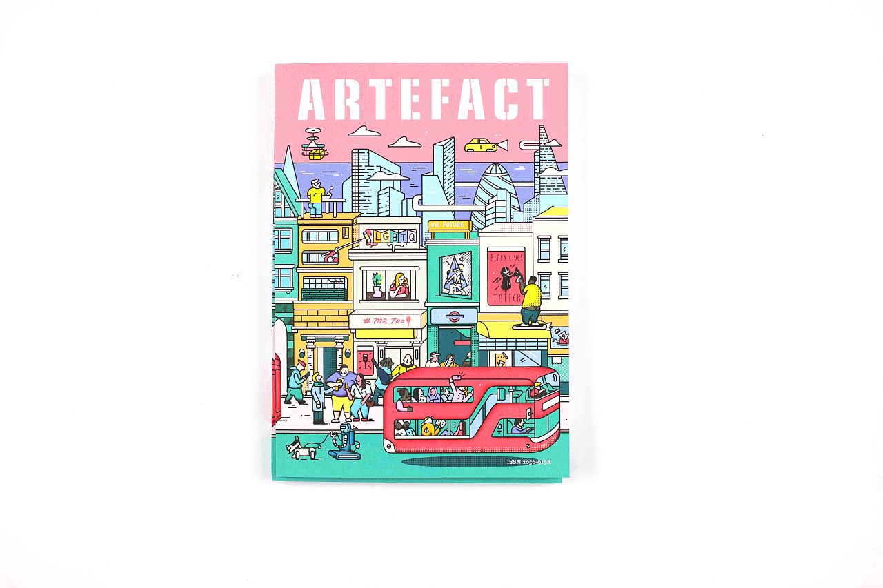 Artefect Magaine, London past , present and future 2018
<br><br>在伦敦艺术大学学习期间,不仅向导师学习,学校还会安排与客户合作的项目;这次受Lcc&Csm的Artefact杂志的委托做封面设计,封面内容是想要体现伦敦的过去现在和未来,负责人给的简单的示意图如下: