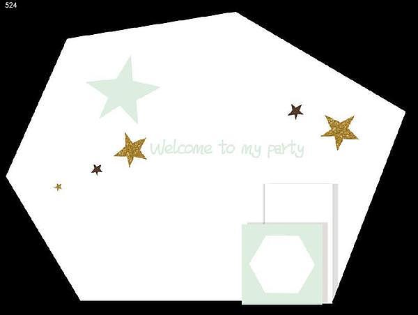 蓝白金主题气球派对设计方案