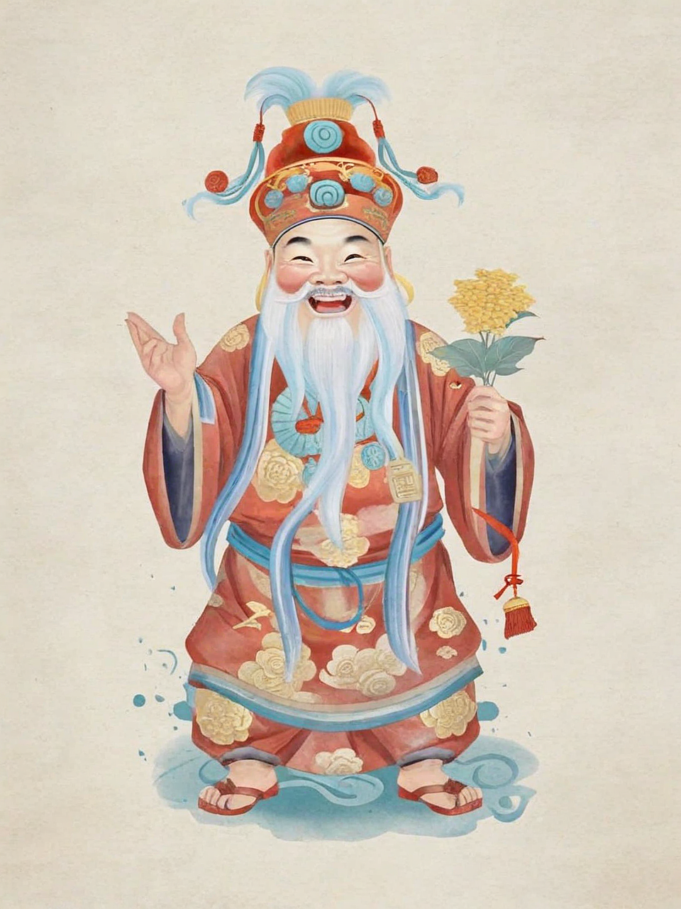 财神爷｜迎财神（图ZMzY3Mjg4NDU2） - 海报 - 站酷设计师Sunny老师原创素材 - 站酷ZCOOL