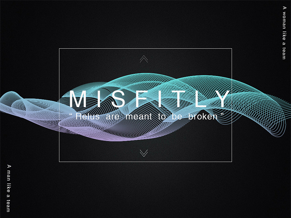 科技感渐变波纹练习