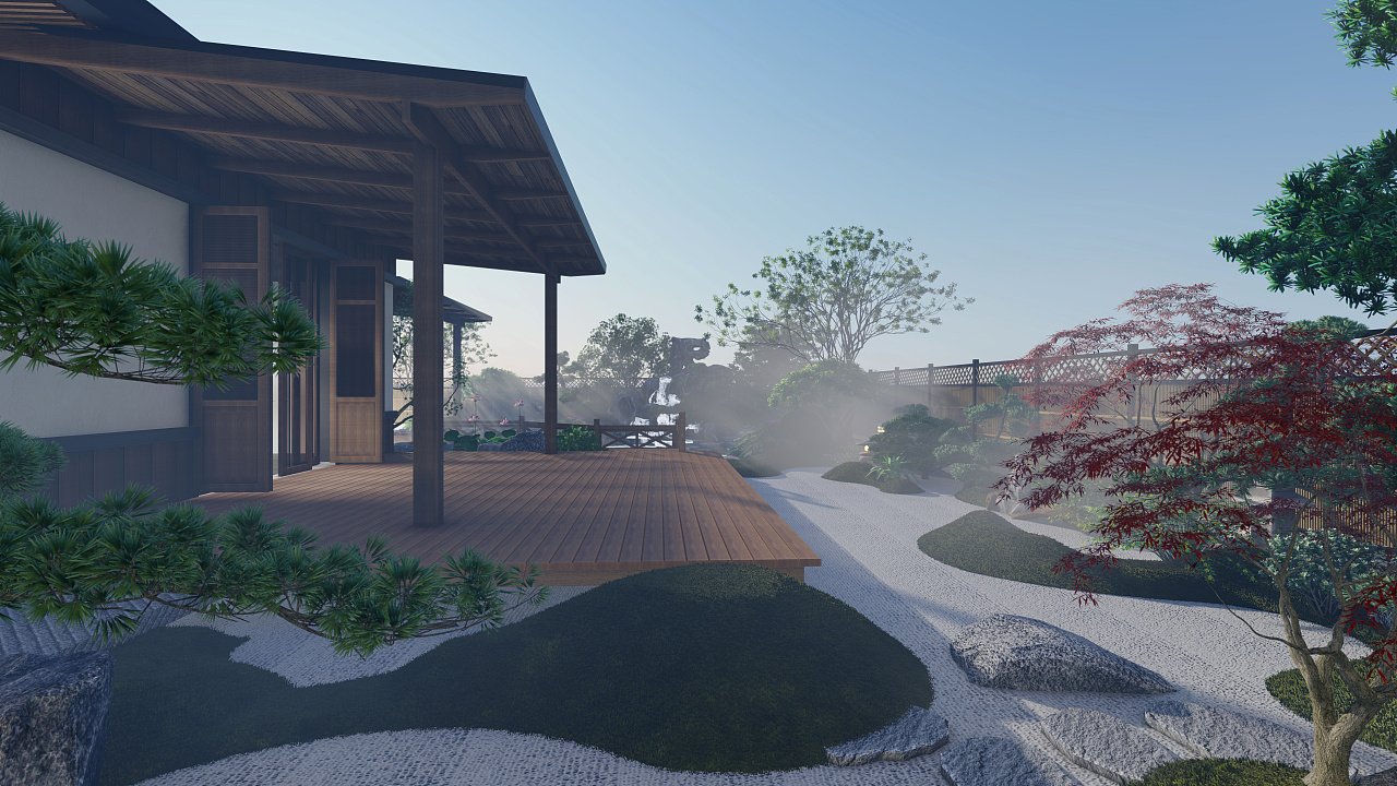 禅·庭|空间|景观设计|garden_liu - 原创作品 - 站酷 (zcool)