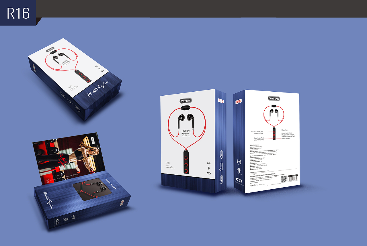 运动蓝牙耳机（图ZMTQ3OTU1NTEy） - 包装 - 站酷设计师长脚叔叔原创素材 - 站酷ZCOOL