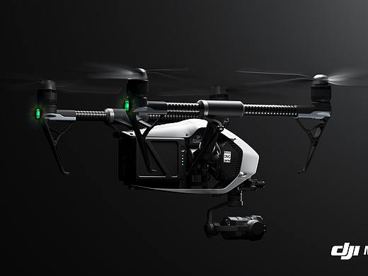DJI 无人机渲染