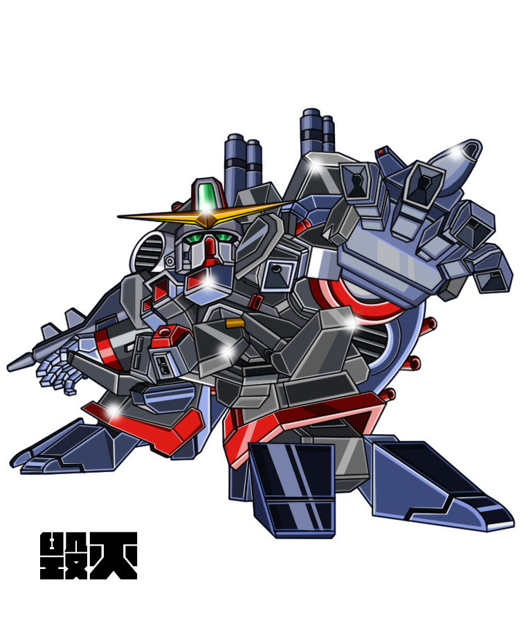 手机游戏-sd高达卡牌绘制|插画|游戏原画|痞子jack - 原创作品 - 站酷