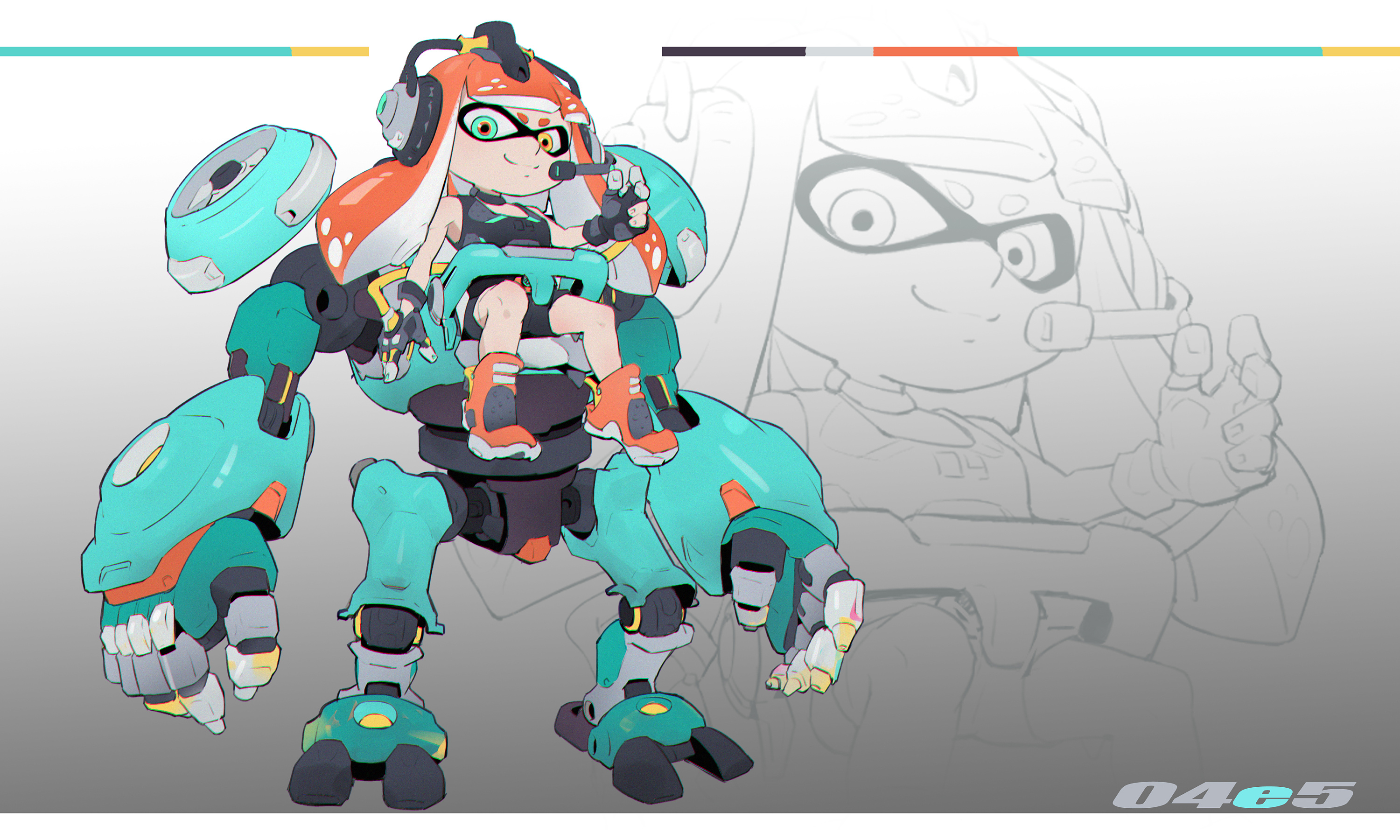 喷射战士 fan art