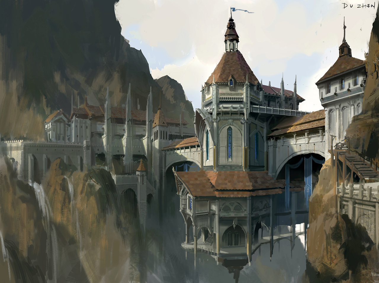 洛克猴杜震-关于游戏中场景单体建筑设计的那些事