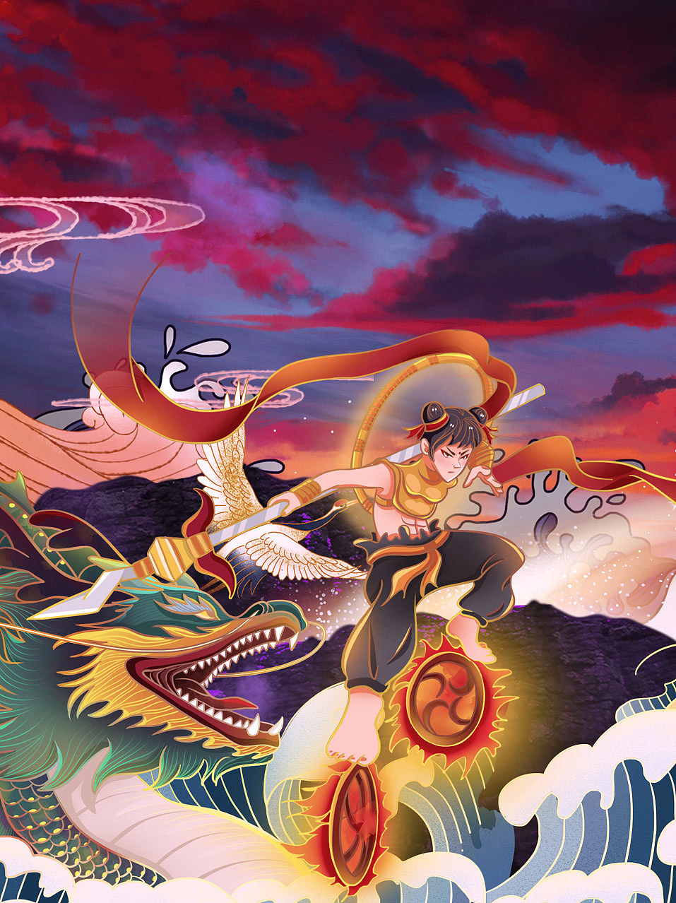 哪咤（图ZMjQyMzY3Njky） - 其他平面 - 站酷设计师互娱设计原创素材 - 站酷ZCOOL