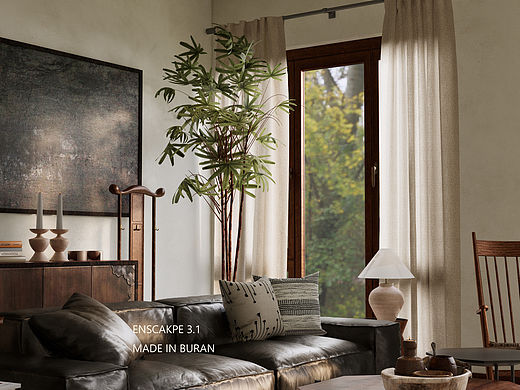 自然风格效果图表现