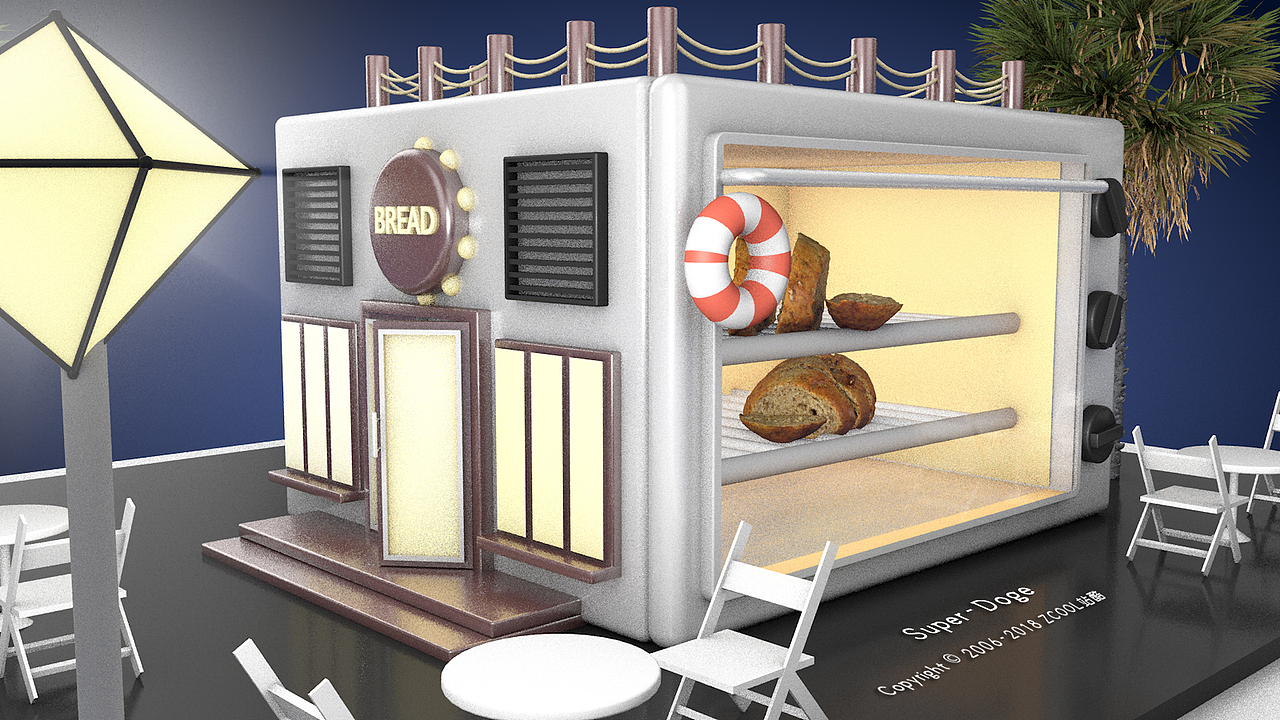 工作之余的C4D练习