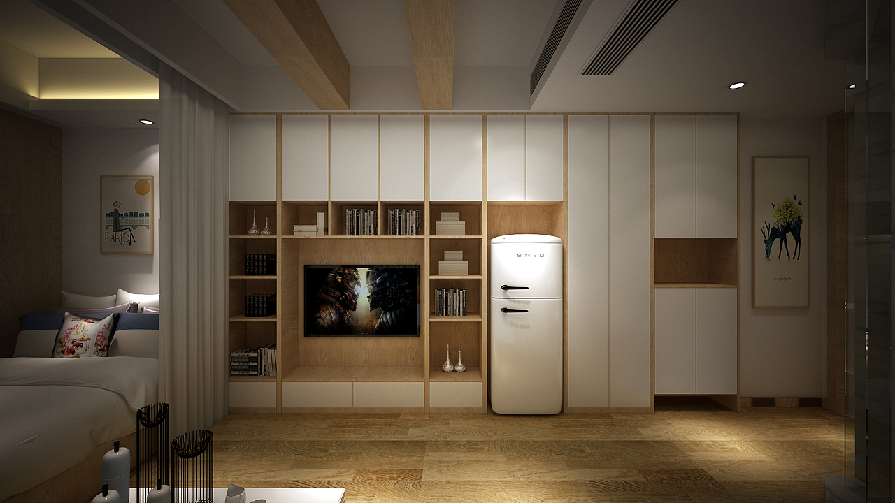 25m²单身公寓