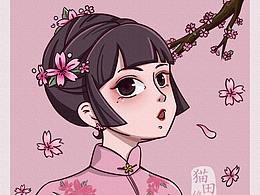 粉里粉氣的古風(fēng)頭像