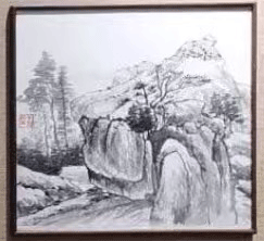 山水，工笔，水彩，青绿山水，素描，彩铅大合集（图ZMTgyMTExNzM2） - 绘画 - 站酷设计师学长有点帅原创素材 - 站酷ZCOOL