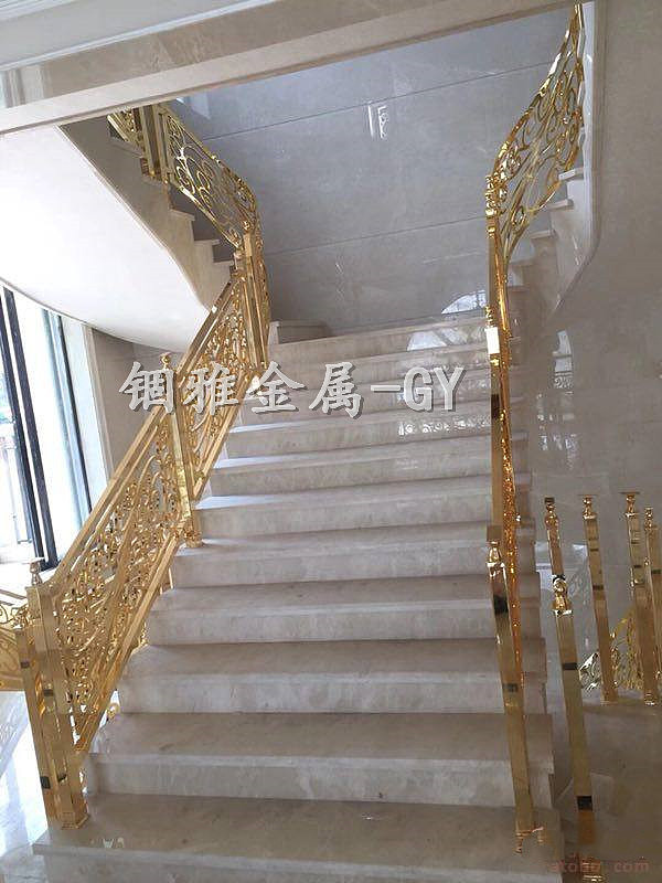 凤舞九天美式K金铝板雕刻楼梯扶手护栏 加工定做（图ZMjEyMDc3MTM2） - 其他工业/产品 - 站酷设计师锢雅17727322215原创素材 - 站酷ZCOOL