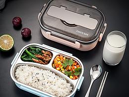 304不銹鋼便當(dāng)盒詳情頁