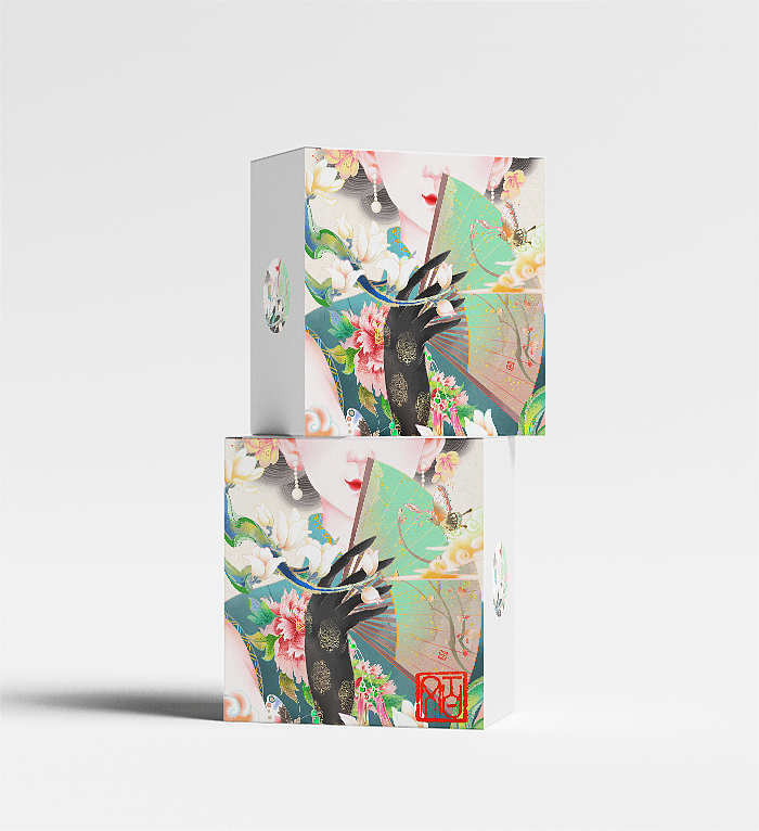 国风插画「上海印象」（图ZMjcxNDAyNTY4） - 商业插画 - 站酷设计师百文BAIWEN原创素材 - 站酷ZCOOL