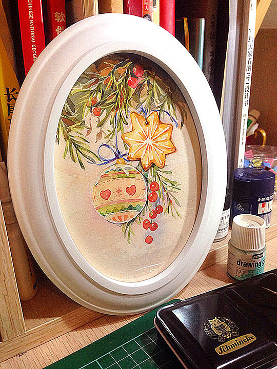 Merry X'mas（图ZMjMwNTA5ODQ=） - 创作习作 - 站酷设计师一点张原创素材 - 站酷ZCOOL