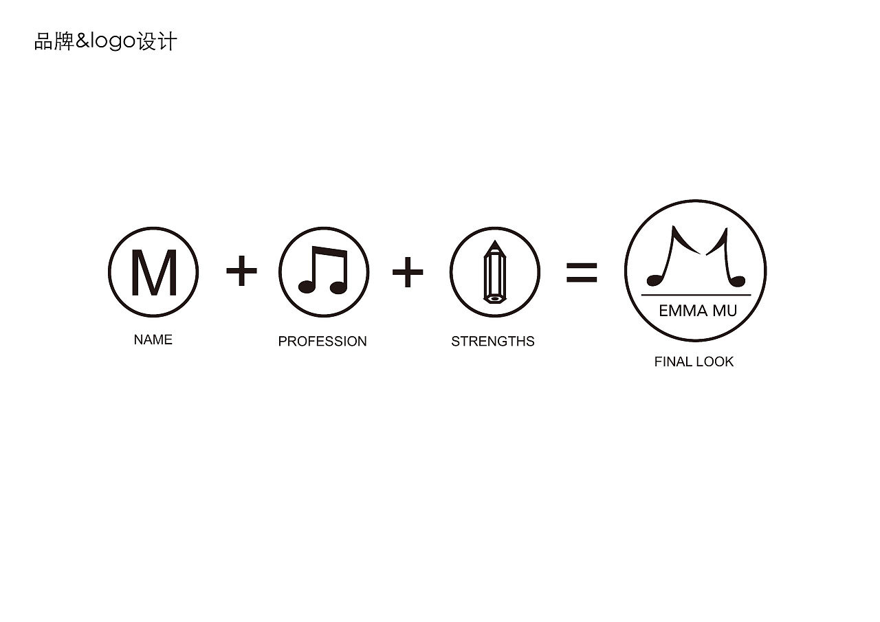 个人音乐工作室形象设计|平面|logo|elaine_ye - 原创作品 - 站酷