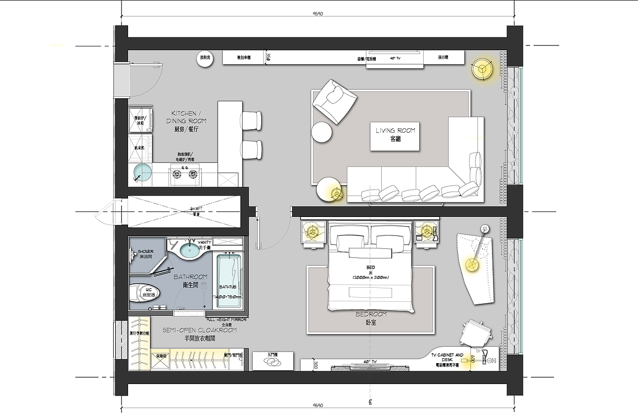 沈阳索菲特酒店公寓设计方案