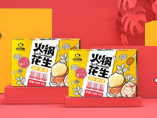 水与木 | 川式脆花生 x 火爆火锅味  包装设计