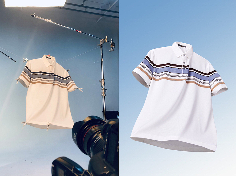 今天拍polo