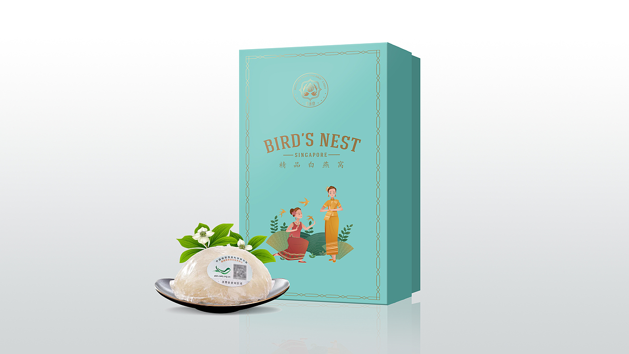 鸿品堂燕窝包装系列化设计