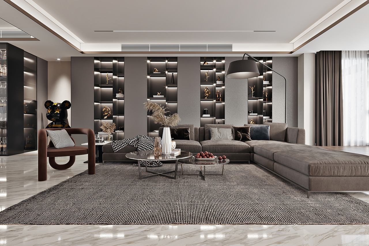 摩登|空间|家装设计|子谦ovr_原创作品-站酷(zcool)