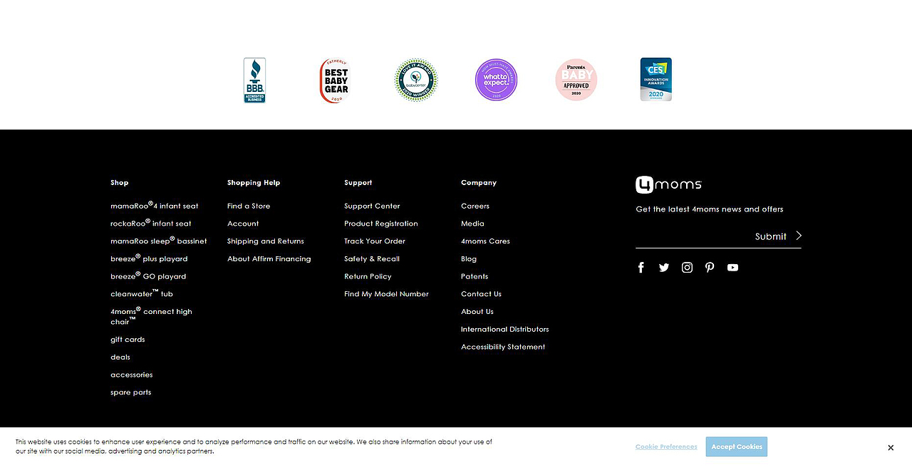母婴独立站shopify首页店铺装修（图ZMjc4MTI0MjE2） - 电商 - 站酷设计师福州XINGRONG设计原创素材 - 站酷ZCOOL
